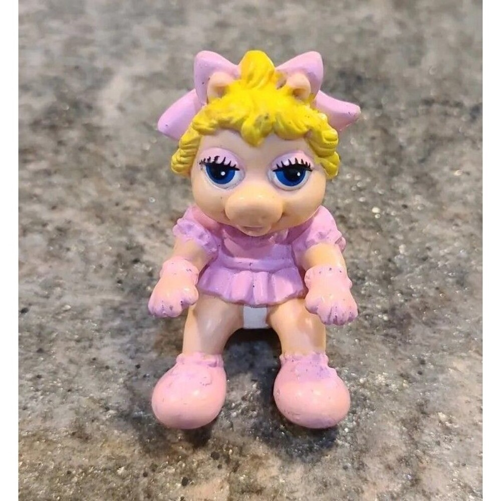 Vintage Muppet Babies Miss Piggy McDonalds Happy Meal Toy 1986 Loose